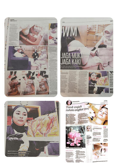 Keratan Akhbar Metro & Utusan Malaysia